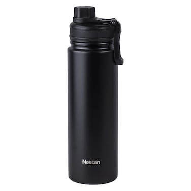 Nessan Double Wall Stainless Steel Vacuum Bottle Beige 720ml