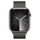 Apple Watch Series 9 LTE 41mm Graphite Stainless Steel Graphite Milanese Loop