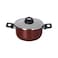 Tefal Zahran Cooking Pot - 28 Cm - Maroon
