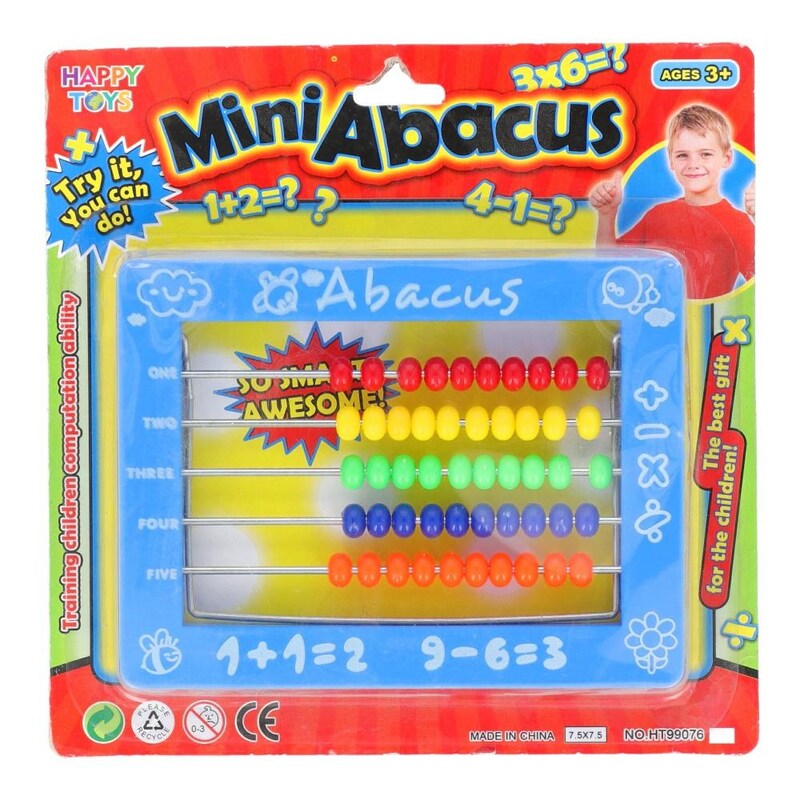 Happy Toys Mini Abacus 3+ Ages