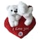 Cuddles Kiss Bear with Music Stuffed Plush Toy 22cm