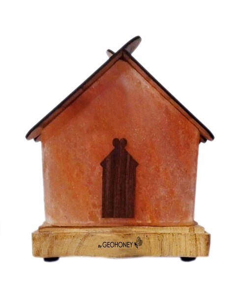 Geohoney Himalayan Salt Lamp - Home Shape