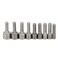 9 Pcs Hex Shank Nut Setter Set, Handle Electric Nut Driver Drill Bit Socket Wrench Screw Magnetic HORUSDY SDY-94168