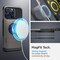 Spigen Slim Armor MagFit for iPhone 15 Pro case cover with Kickstand MagSafe compatible (2023) - Gunmetal
