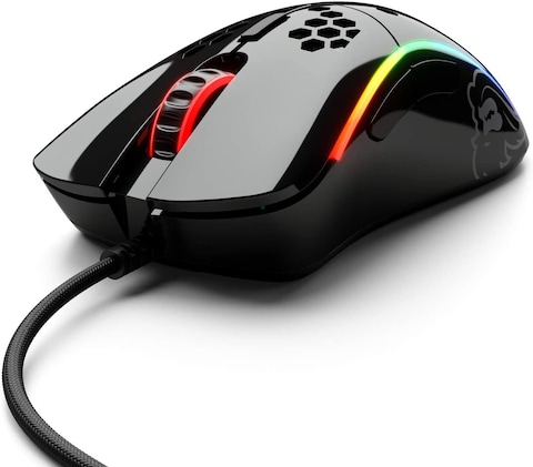 Glorious Model D-(Minus) Gaming Mouse, Glossy Black (GLO-MS-DM-GB)