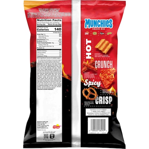 Fritolay Munchies Flamin Hot Snack Mix 262g