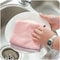 Generic-Plain double-sided absorbent rag thickened dish cloth without lint oily dish towel kitchen towel Gray + purple