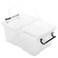 Strata, Made in UK, 12 Litre Smart Box with folding Lid, L40xW29.5xH17cm - STR-XW671-CLR/CLR-ST