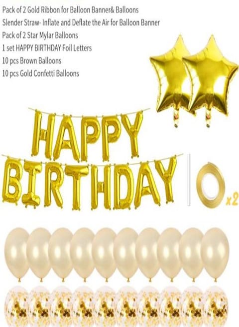 Generic Decorative Birthday Party Foil Balloon