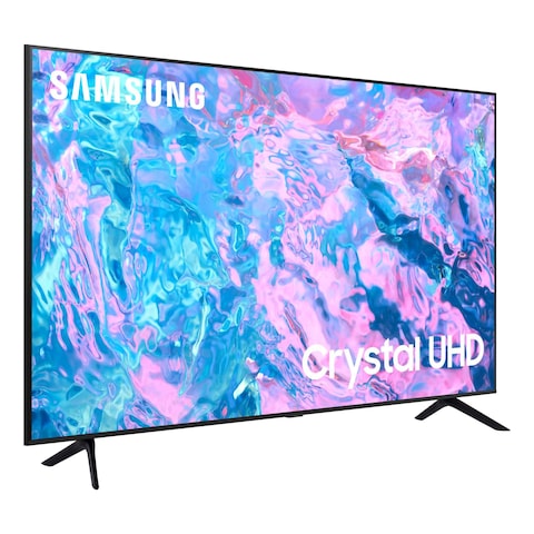 Samsung Smart TV, Crystal UHD, CU7000C, 85 Inch, Black, 2023, Crystal Processor 4K, Smart Hub, Object Tracking Sound Lite, UA85CU7000UXZN