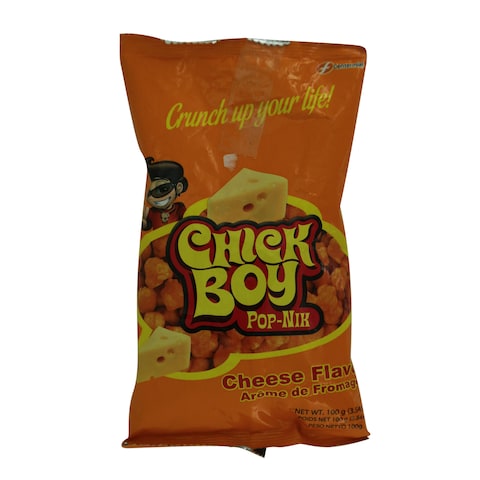 Chick Boy Pop Nik Cheese Flavoured Snack 100g