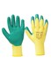 Vaultex - Miller Latex Coated Gloves Green/Yellow 10inch