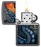 Zippo 49776 211 Fiery Dragon Design Iron Stone Windproof Lighter