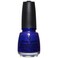 China Glaze Nail Lacquer With Hardeners, 4 Ml, Combat Blue-Ts
