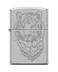 Zippo AE185087 205 Tiger Satin Chrome Windproof Lighter