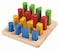 Plantoys Wooden Geometric Peg Board