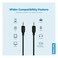 Philips SWA2529W/10 3.5mm Stereo Dubbing Cable 1.5m Black