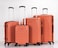 Set of 4 ABS Trolley Luggage With Number Lock 20,24,28,32 Inches