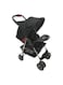 Moon Bezik One Fold Stroller, Black
