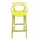Jilphar Molded High Bar Dining Chair JP1326D , Yellow