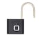 Fingerprint Padlock Don't Need Any Key - Black