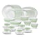 LARAH PLANO OPAL 50 PC DINNER SET SPRING FALL GREEN