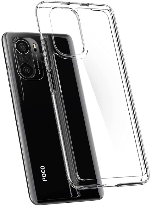Spigen Ultra Hybrid designed for Xiaomi Poco F3 case cover - Crystal Clear