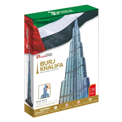 3D PUZZLES BURJ KHALIFA MC133H