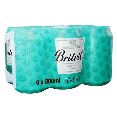 Britvic Bitter Lemon 300ml x 6