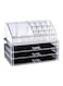 Generic 2-Drawer Cosmetic Organizer Clear