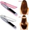 Generic Hair Styling Appliances Curlers Straightener USB Charging Curler Hair Straightener Tool Mini Wireless Cordless Flat Iron Curling Iron-B (Color : A)