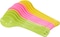 Royalford 12Pcs Boutique Spoon, Premium Quality Plastic Spoon, RF11129 Nonstick Kitchen Spoons For Mixing, Eating, Jam, Honey, Coffee Food Grade Spoon For Home, Kitchen, Or Restaurant, Multicolor