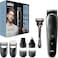 Braun Trimmer Mgk5260, 8-In-1 Trimmer, Beard, Body &amp; Hair Clipper 6 Attachments And Gillette Fusion5 Proglide Razor