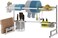 Doreen Dish Drying Rack Over Sink, Drainer Shelf for Kitchen Supplies Storage Counter Organizer Utensils Holder Stainless Steel Display- Kitchen Space Save Must Have（85cm）