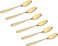 Lihan Stainless Steel Flatware Cutlery Set of 6, Upgraded Flatware Tableware Set, Mirror Polished