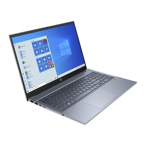 لابتوب أتش بي بافيليون 15-eg0054ne - أنتل كور أي 5-1135G7 - 1 تيرابايت اس اس دي - 8 جيجابايت - 15.6 بوصة - معالج رسومي من انفيديا - ويندوز 10 - أزرق