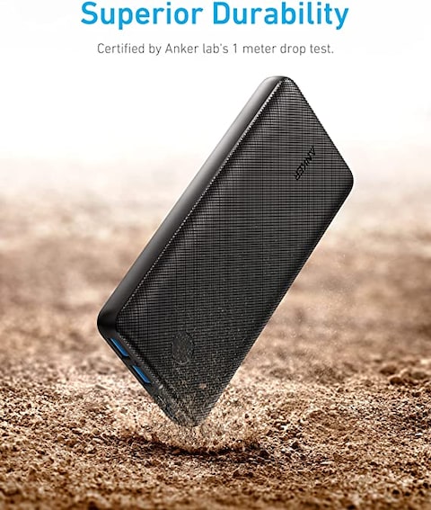 Anker Power Bank, PowerCore Essential 20000mAh Portable Charger With PowerIQ Tech And USB-C, Portable Charger, Anker Charger, Battery Pack Compatible With iPhone, Samsung, iPad, And More