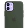 Apple Silicone Case Cover For iPhone 12 Mini Cyprus Green