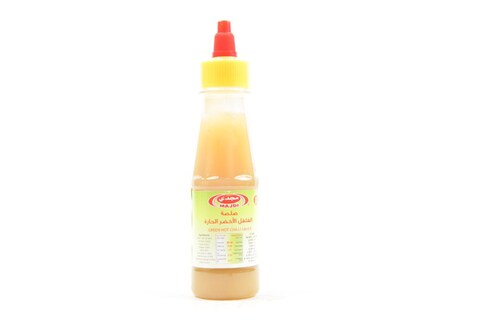 MAJDI GREEN HOT CHILI SAUCE 130G