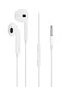 FOCUS In-Ear Earphones With Remote Mic White