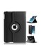 360 Degree Roatating Leather Case For Apple Ipad Mini Black