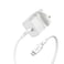 Otterbox UK Wall Charger 20W + USB-C Cable 1M Rugged Fast Compact Charger for USB-C Devices - White