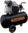 Black + Decker 8 Bar Compressor, 2 HP Motor, 24 L Tank, 210 l/min Air Flow