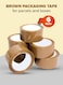 Generic 6 Rolls Packaging Tape 48mm X 20 Yard, Brown