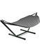 Extreme Lounging Outdoor Garden Bean Hammock &amp; Frame, Grey