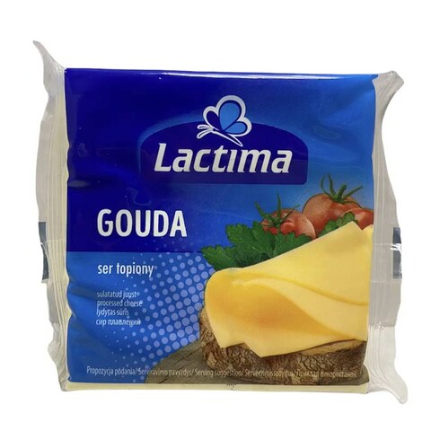 Lactima Gouda Cheese Slices 130 Gram Online | Carrefour Jordan