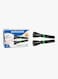 Sonashi 2-Piece Aluminium Rechargeable LED Torch Set 17cm SLT-1010 Black 17cm