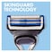 Gillette Skinguard Sensitive Razor Handle + 2 Blades