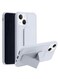 Focus Finger Grip Holder And Standing Cover With Car Magnetic Multi-Function Shockproof Protective Case Cover For Iphone 12 Grey