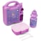 Eazy Kids Lunch Box wt Bottle - Purple
